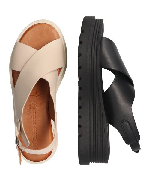 INTER-CHAUSSURES / インター ショシュール サンダル | 【TAMARIS】ボリュームソールクロスベルトサンダル | 詳細15