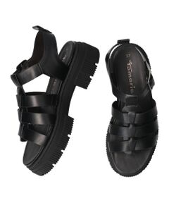 INTER-CHAUSSURES / インター ショシュール サンダル | 【TAMARIS】ボリュームソールグルカサンダル