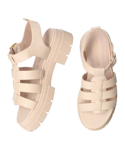 INTER-CHAUSSURES / インター ショシュール サンダル | 【TAMARIS】ボリュームソールグルカサンダル | 詳細14