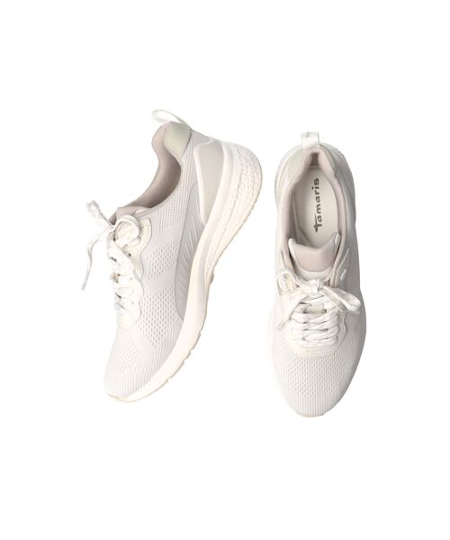 INTER-CHAUSSURES/インター ショシュール 【TAMARIS】ニットスニーカー ライトグレー雑材 36 INTER-CHAUSSURES/インター ショシュール 【TAMARIS】ニットスニーカー ライトグレー雑材 36