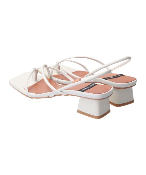 INTER-CHAUSSURES / インター ショシュール サンダル | 【ANGEL ALARCON】スクエアトウストラップトングサンダル | 詳細4