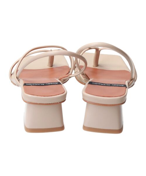 INTER-CHAUSSURES / インター ショシュール サンダル | 【ANGEL ALARCON】スクエアトウストラップトングサンダル | 詳細13