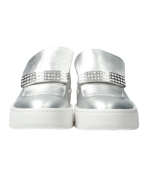 INTER-CHAUSSURES / インター ショシュール スニーカー | 【INTER-CHAUSSURES】ビジュープレートレザースリッポン | 詳細10