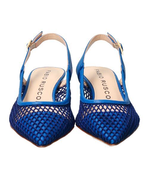 INTER-CHAUSSURES / インター ショシュール パンプス | 【FABIO RUSCONI】バックバンドネットパンプス | 詳細1