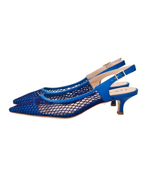 INTER-CHAUSSURES / インター ショシュール パンプス | 【FABIO RUSCONI】バックバンドネットパンプス | 詳細3