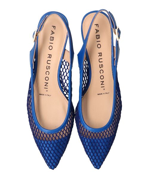 INTER-CHAUSSURES / インター ショシュール パンプス | 【FABIO RUSCONI】バックバンドネットパンプス | 詳細6