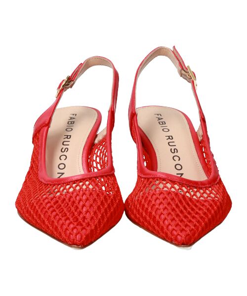 INTER-CHAUSSURES / インター ショシュール パンプス | 【FABIO RUSCONI】バックバンドネットパンプス | 詳細1