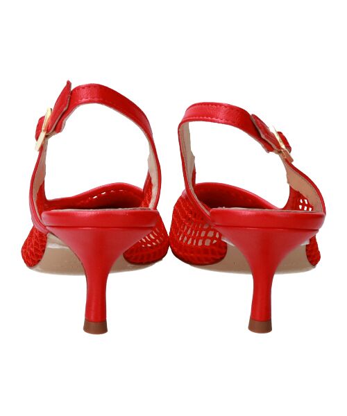 INTER-CHAUSSURES / インター ショシュール パンプス | 【FABIO RUSCONI】バックバンドネットパンプス | 詳細5