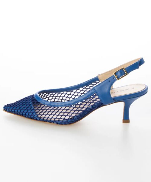 INTER-CHAUSSURES / インター ショシュール パンプス | 【FABIO RUSCONI】バックバンドネットパンプス | 詳細9