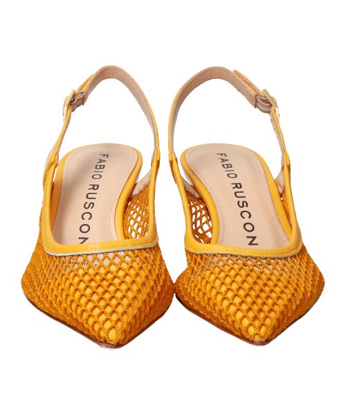 INTER-CHAUSSURES / インター ショシュール パンプス | 【FABIO RUSCONI】バックバンドネットパンプス | 詳細12