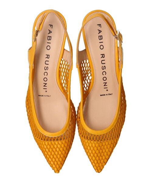 INTER-CHAUSSURES / インター ショシュール パンプス | 【FABIO RUSCONI】バックバンドネットパンプス | 詳細16