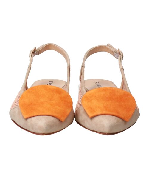 INTER-CHAUSSURES / インター ショシュール パンプス | 【FABIO RUSCONI】コンビネーションカラーバックバンド | 詳細1