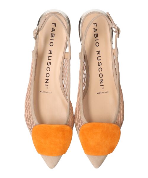 INTER-CHAUSSURES / インター ショシュール パンプス | 【FABIO RUSCONI】コンビネーションカラーバックバンド | 詳細6