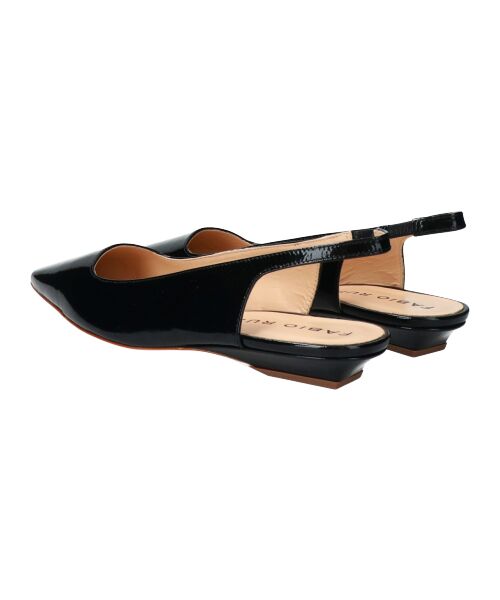 INTER-CHAUSSURES / インター ショシュール パンプス | 【FABIO RUSCONI】スクエアトウバックバンドパンプス | 詳細4