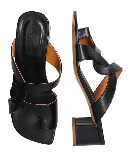 INTER-CHAUSSURES / インター ショシュール サンダル | 【FABIO RUSCONI】スクエアトウトングサンダル | 詳細7