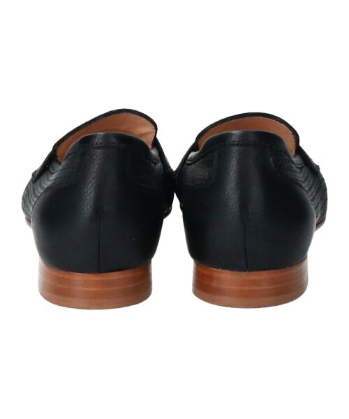 INTER-CHAUSSURES / インター ショシュール ビジネス・ドレスシューズ | 【LUCA GROSSI】ラウンドトウパンチングレザーローファー | 詳細5