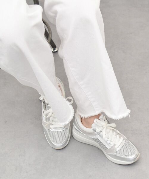 INTER-CHAUSSURES / インター ショシュール スニーカー | 【TAMARIS】サイドジップ6cmヒールスニーカー | 詳細29