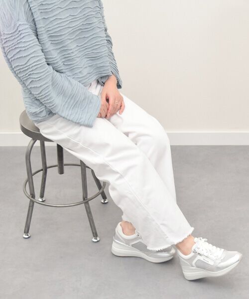 INTER-CHAUSSURES / インター ショシュール スニーカー | 【TAMARIS】サイドジップ6cmヒールスニーカー | 詳細30