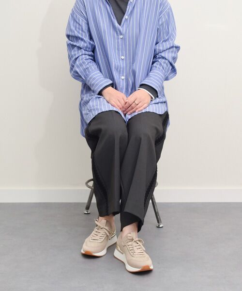 INTER-CHAUSSURES / インター ショシュール スニーカー | 【TAMARIS】4cmヒールニットスニーカー | 詳細18