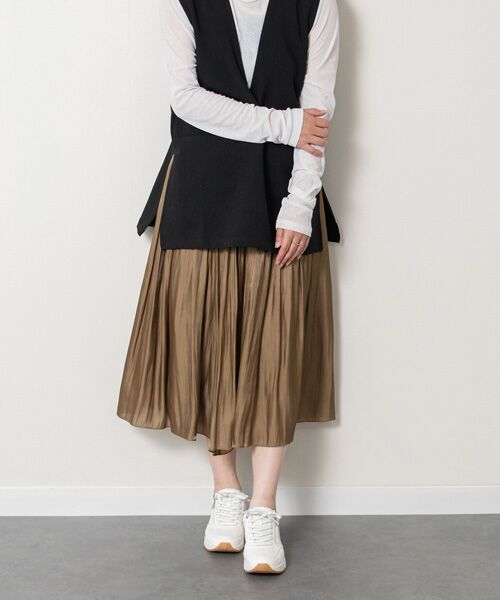 INTER-CHAUSSURES / インター ショシュール スニーカー | 【TAMARIS】サイドジップ5cmヒールスニーカー | 詳細14