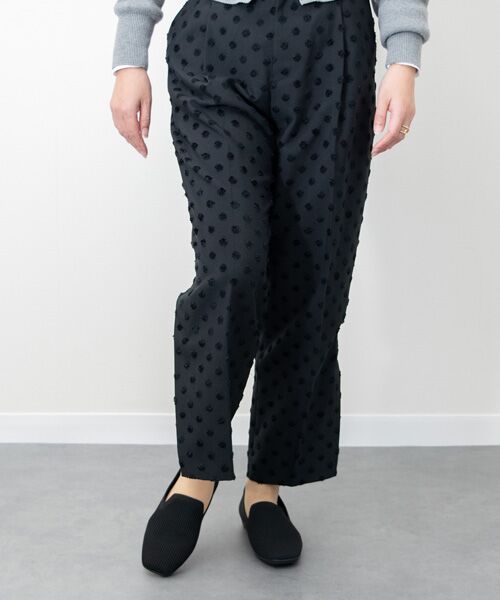 INTER-CHAUSSURES / インター ショシュール フラットシューズ | 【bussola】ニットスリッポンシューズ | 詳細11