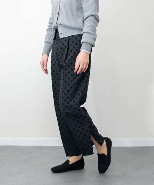 INTER-CHAUSSURES / インター ショシュール フラットシューズ | 【bussola】ニットスリッポンシューズ | 詳細12