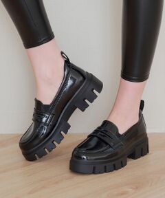 INTER-CHAUSSURES / インター ショシュール ビジネス・ドレスシューズ | 【bussola】厚底デザインソールローファー