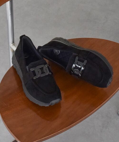 INTER-CHAUSSURES / インター ショシュール スニーカー | 【bussola】メタル飾り撥水ローファースニーカー | 詳細16