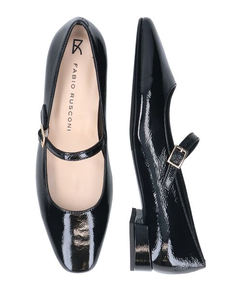 INTER-CHAUSSURES / インター ショシュール パンプス | 【FABIO RUSCONI】スクエアトウワンストラップパンプス | 詳細14