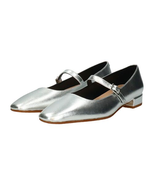 INTER-CHAUSSURES / インター ショシュール パンプス | 【FABIO RUSCONI】スクエアトウワンストラップパンプス | 詳細24