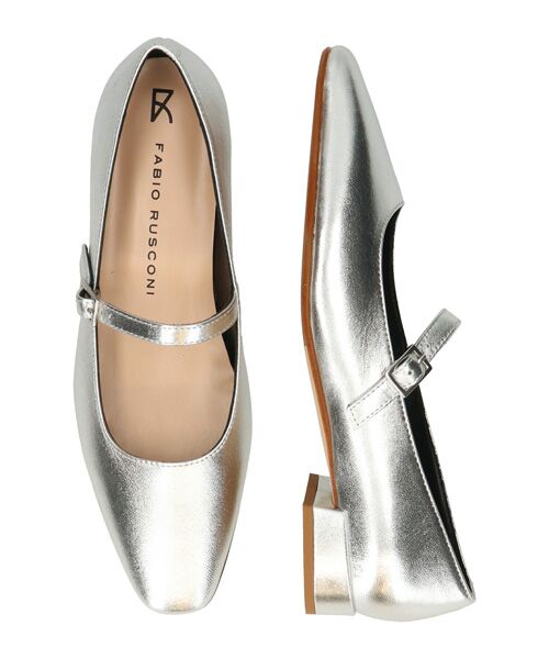 INTER-CHAUSSURES / インター ショシュール パンプス | 【FABIO RUSCONI】スクエアトウワンストラップパンプス | 詳細29