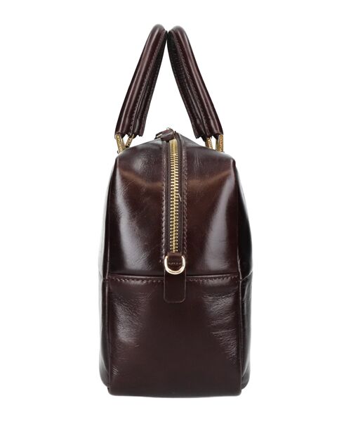 INTER-CHAUSSURES / インター ショシュール ハンドバッグ | 【CHRISTIAN VILLA】ボックスシルエットレザーハンドバッグ | 詳細16