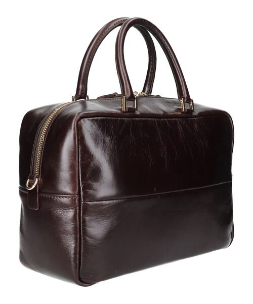 INTER-CHAUSSURES / インター ショシュール ハンドバッグ | 【CHRISTIAN VILLA】ボックスシルエットレザーハンドバッグ | 詳細17