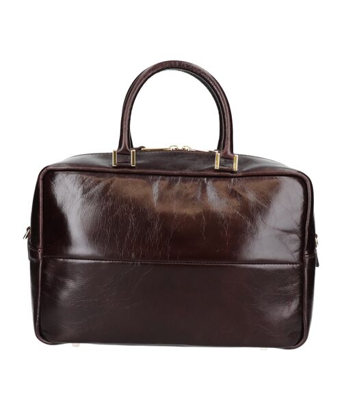 INTER-CHAUSSURES / インター ショシュール ハンドバッグ | 【CHRISTIAN VILLA】ボックスシルエットレザーハンドバッグ | 詳細18