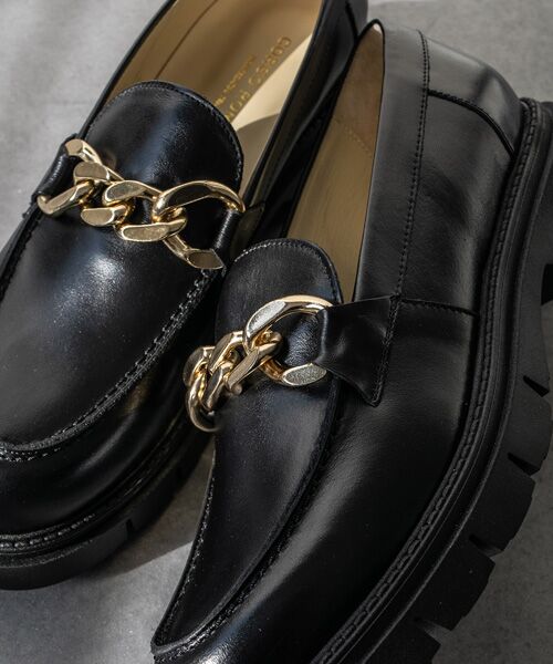 INTER-CHAUSSURES / インター ショシュール ビジネス・ドレスシューズ | 【CORSO ROMA，9】ラウンドトウチェーンローファー | 詳細11