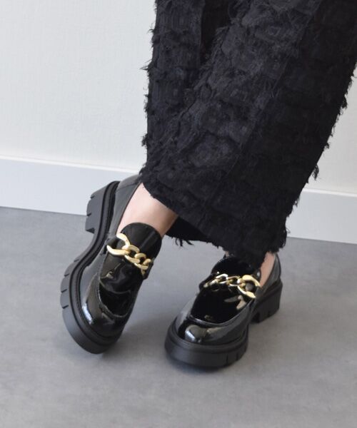 INTER-CHAUSSURES / インター ショシュール ビジネス・ドレスシューズ | 【CORSO ROMA，9】ラウンドトウチェーンローファー | 詳細21