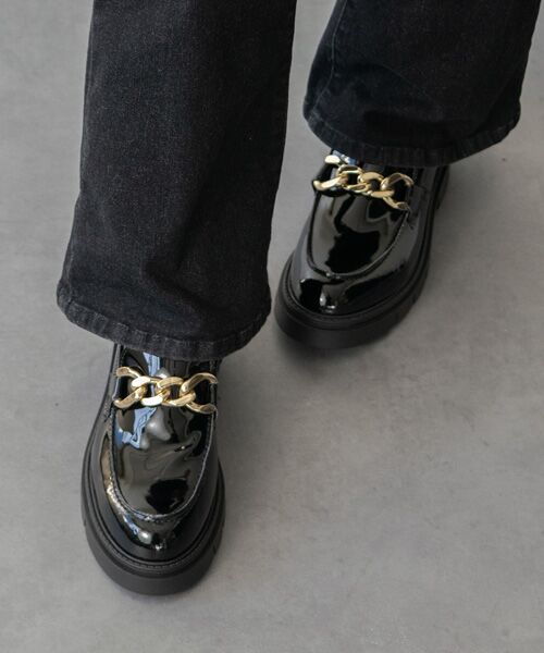 INTER-CHAUSSURES / インター ショシュール ビジネス・ドレスシューズ | 【CORSO ROMA，9】ラウンドトウチェーンローファー | 詳細22