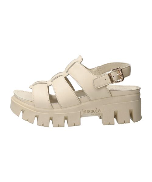 INTER-CHAUSSURES / インター ショシュール サンダル | 【bussola】厚底ボリュームソールグルカサンダル | 詳細11