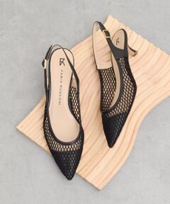 INTER-CHAUSSURES / インター ショシュール パンプス | 【FABIO RUSCONI】バックバンドネットパンプス