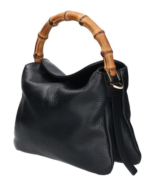 INTER-CHAUSSURES / インター ショシュール ハンドバッグ | 【LORISTELLA】バンブーハンドルソフトレザーハンドバッグ | 詳細2