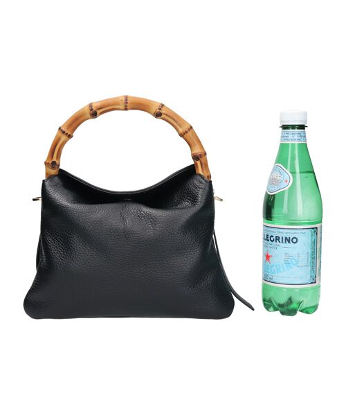 INTER-CHAUSSURES / インター ショシュール ハンドバッグ | 【LORISTELLA】バンブーハンドルソフトレザーハンドバッグ | 詳細6