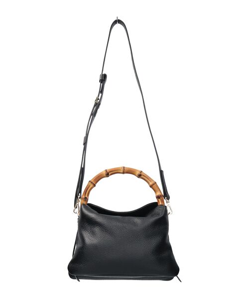 INTER-CHAUSSURES / インター ショシュール ハンドバッグ | 【LORISTELLA】バンブーハンドルソフトレザーハンドバッグ | 詳細11