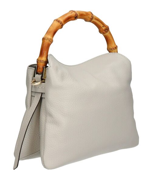 INTER-CHAUSSURES / インター ショシュール ハンドバッグ | 【LORISTELLA】バンブーハンドルソフトレザーハンドバッグ | 詳細15