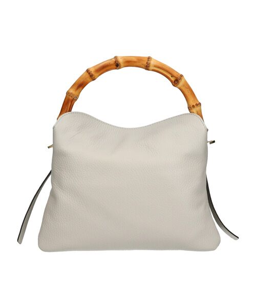 INTER-CHAUSSURES / インター ショシュール ハンドバッグ | 【LORISTELLA】バンブーハンドルソフトレザーハンドバッグ | 詳細16