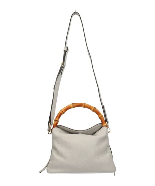 INTER-CHAUSSURES / インター ショシュール ハンドバッグ | 【LORISTELLA】バンブーハンドルソフトレザーハンドバッグ | 詳細21