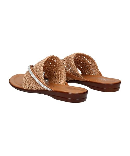 INTER-CHAUSSURES / インター ショシュール サンダル | 【ITALIAN SHOEMAKERS】ビジュークロスストラップトングサンダル | 詳細9