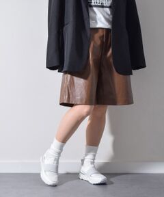 INTER-CHAUSSURES / インター ショシュール ビジネス・ドレスシューズ | 【bossola】晴雨兼用ロゴスリッポンスニーカー