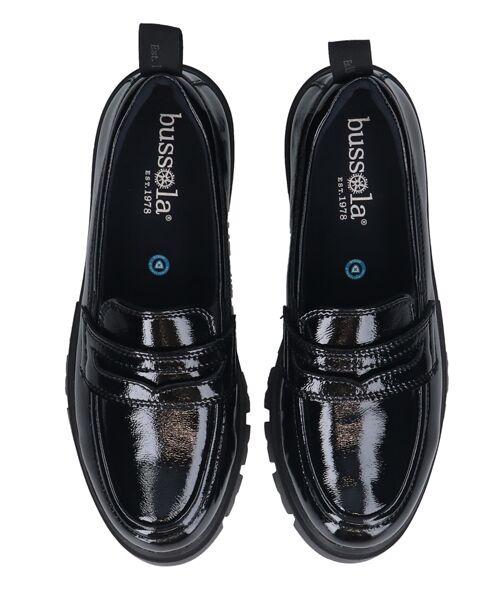 INTER-CHAUSSURES / インター ショシュール ビジネス・ドレスシューズ | 【bossola】撥水厚底デザインソールローファー | 詳細14