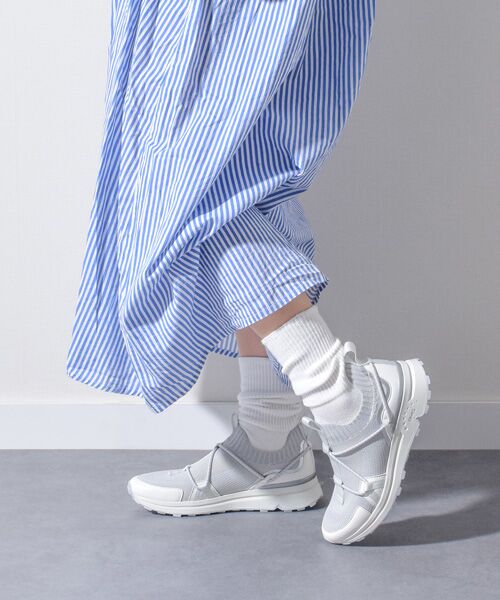 INTER-CHAUSSURES/インター ショシュール 【bossola】ニットスリッポンスニーカー グレー雑材 38 INTER-CHAUSSURES/インター ショシュール 【bossola】ニットスリッポンスニーカー グレー雑材 38