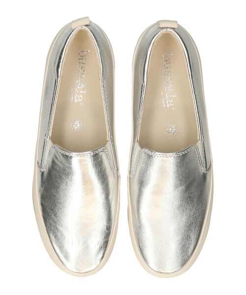 INTER-CHAUSSURES / インター ショシュール スニーカー | 【bossola】撥水レザースリッポンスニーカー | 詳細5